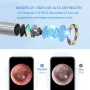 Wireless Otoscope Ear Camera 3.9mm 1080P HD WiFi Ear Scope with 6 LED Lights for Kids and Adults Support Android iOS Phone