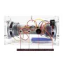 DIY LED Ferris Wheel Kit Audio-Controlled Spectrum 5V 1A Animation Modes 6 Spectrum Modes Electronics Educational Kit