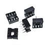 66PCS 8 Values DIP IC Socket IC Chip Seat Adaptor 6P-28P Solder Type Socket Kit