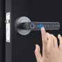 Tuya Akıllı Kapı bluetooth Kilidi Akıllı Hırsızlık Önleyici Kapı Kilidi Dinamik Şifre UYGULAMA Parmak İzi Anahtar Kilidi Ev Kilidi