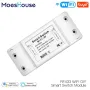 Mouehouse RF433 + WiFi DIY Smart Switch Module RF433 Remote Control for Smart Automation Smart Life/Tuya Work with Alexa and Google Home