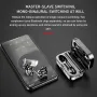 T16B TWS bluetooth 5.2 Earphone HiFi Surround Stereo 1200mAh Battery Waterproof LED Digital Display Touch Control In-ear Sports Headphone
