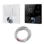 MoesHouse Tuya Smart Home WiFi Knob Thermostat for Electric Heating LCD Display Mobile Phone APP Control Touch Screen Remote Controller Via Alexa Google Assistant