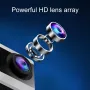 WiFi 480p Sportcamera 30FPS Anti-shake 2\ Scherm 30m Waterdichte Action Camera met 170¡ã Groothoek en 1050mAh Batterij voor Buiten- en Onderwateravonturen