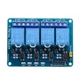 2 دانە Geekcreit 5V 4 Channel Relay Module PIC ARM DSP AVR MSP430 Blue Geekcreit for Arduino – بەرهەمەکان کە لەگەڵ بۆردەکانی فەرمی ئاردوینۆ کار دەکەن