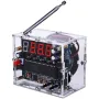 TEA5767 FM Radio DIY Kit 87MHz-108MHz Digital Display Receiver with 5W 8ohm Speaker Antenna Electronic DIY Soldering Kit