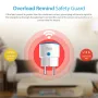 Coolcam Z-Wave Smart Socket EU/RU Plug 13A Outlet Smart Home Automation Alarm System Remote APP Control On/Off Power Monitoring Socket Work with Gateway