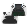 JYS Wireless Keyboard BT3.0 Controller Chat Pad for PS5 Game Controller Built in Speaker Gamepad Keyboard