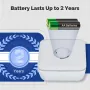 MoesHouse Tuya ZigBee3.0 Smart Temperautre Humidity Sensor Illumination Value Detector Smart Life App Remote Monitor Battery USB Dual Powered