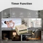 MoesHouse WM-104-M Tuya WiFi Matter Mini Smart Switch Module Relay Timer Home Automation App Remote Control Work with Alexa Google Assistant