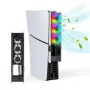 JYS JYS-P5228 per console PS5 Pro/PS5 Slim Ventola di raffreddamento posteriore con luce RGB Controllo intelligente della temperatura Ventola di dissipazione