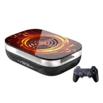 KINHANK Amlogic S905X4 Retro Video Game Console Super Console X4Plus Built-in 70000+ ເກມ 64G/128G/256G ສໍາລັບ 60+ Emulators 4K HD TV Box Video Game Player Console