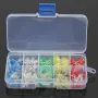 Geekcreit® 375pcs 3MM 5MM LED Light Emitting Diode Beads Resistance Lights Kits Bulb Lamp