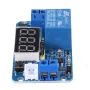 5V Trigger Time Delay Relay Module with LED Digital Display 0-999s 0-999min 0-999H Work-delay/Delay-work