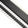 40 Pin 2.54mm Erkek Dişi SIL Soket Sıra Şerit PCB Konnektörü