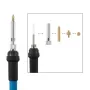 Threaded Knurled Heating Head for 3D Printer Insertnut Implant Connector Insert Nut Hot Melt Tool 3D Printer Soldering