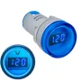 22MM AD16 AD16-22DSV Тип AC 60-500V Мини вольтметр LED Цифровой дисплей AC Вольтметр Индикаторная лампа/Контрольная лампа 110V 220V