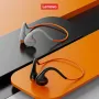 Lenovo X7 bluetooth 5.3 Alat dengar Fon Telinga Sukan HiFi 360¡ã Bunyi Surround Fleksibel IP68 Cangkuk Telinga Kalis Air Fon Telinga dengan Mi