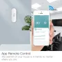 Sensor de temperatura e umidade Tuya Smart ZB Sensor de automação residencial inteligente sem fio funciona com Alexa Google Home