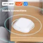 Interruptor de botão inteligente WiFi/Zigbee Tuya, interruptor de 2 grupos, 6 cenários, controle remoto sem fio para casa inteligente, interruptor de cenário de automação