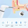 Wireless Otoscope Ear Camera 3.9mm 1080P HD WiFi Ear Scope with 6 LED Lights for Kids and Adults Support Android iOS Phone