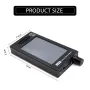 Ricevitore radio digitale SDR-101 SDR Radio DSP Demodulazione digitale Radio digitale in lega di alluminio CW/AM/SSB/FM/WFM Display LCD IPS 800x480 da 4,3 pollici