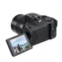 Ordro G700 4K 64MP 12X Optical Zoom Digital Camera Video Camcorder with 3 inch Folding Screen Auto Manual Focus LED Flash Built-in Vlog Camara
