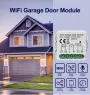Tuya Akıllı WiFi Garaj Kapısı Sensörleri Açıcı Kontrol Cihazı 100V-240V Sesli Uzaktan Kumanda Anahtarı Alexa Google Home Akıllı Yaşam desteği