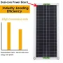 50W 800L/H Solar Panel Power Bank WaterPump Set Ultra-quiet Submersible Water Pump Motory Fish Pond Garden Fountain Decoration