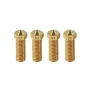 KINGROON E3D Upgrade Brass Nozzle V6 Volcano Heater Block Extruder Nozzle 0.4 0.6 0.8mm 1.75mm Filament 3D Printer
