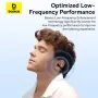 Tai nghe nhét tai Baseus AirGo AS01 TWS không dây bluetooth 5.3 Tai nghe Trình điều khiển 10mm Tăng cường âm trầm Mic kép ENC Chống ồn Phát lại 25 giờ Độ trễ chơi game thấp Tai nghe thể thao kẹp tai