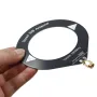 Donut Broadband Antenna 10kHz-180MHz SMA Male Omnidirectional Shortwave Mediumwave Antenna for Quansheng UV-K5/K6 Walkie Talkies SDR Receiver Malahit-DSP2 Pocket Radio