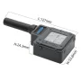 LILYGO? T-Echo SoftRF NRF52840 LoRa SX1262 Modulo wireless 433/868/915 MHz L76K 1.54 E-Paper Sensore BME280 per Arduino