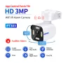 ESCAM PT303 3MP WiFi IP Kamera alarmowa Bezprzewodowa Kolorowa Nocna Wizja Wykrywanie Człowieka Dwukierunkowy Dźwięk IP66 Alarm Dźwiękowy H.265 Sterowanie APP Kamery PTZ