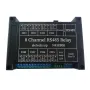 com TVS protegido DC 12V 8Ch RS485 Módulo de relé Modbus RTU 03 06 16 Código de função DIN Shell Switch Board