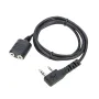 BaoFeng UV-5R BF-888s ওয়াকি টকি আনুষাঙ্গিকগুলির জন্য 1M K টাইপ 2 পিন স্পিকার মাইক হেডসেট ইয়ারপিস এক্সটেনশন কর্ড কেবল