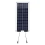 30W Polycrystalline Solar Panel 12V 18V Battery Clamp Dual USB Interface Solar Board with Controller Solar Cells for RV Car Travel Camping