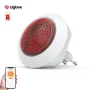 Meian Tuya 100dB Siren Alarm Wireless Siren Alarm Linkage Security Protection Control Via Smart Life APP ZigBe 3.0 Gateway