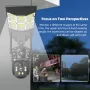 6MP Solar WIFI IP Camera Dual Lens Smart Night Vision 20000mAh Battery Waterproof Pan Tilt Zoom Surveillance