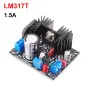 LM317T LM338T LT1083CP Adjustable DC Power Supply Board 1.5V-30V 1.5A 5A 7A AC DC Input LED Indicator