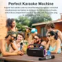 BlitzWolf? BW-WA7 120W bluetooth Hoparlör Taşınabilir Karaoke Hoparlörü Çift Sürücüler HiFi DSP EQ Efekti RGB Işık TWS 8000mAh Güç Bankası Çift Mikrofonlu Açık Hava Kablosuz Hoparlör