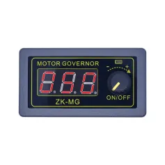 ZK-MG DC 5-30V 12V 24V 5A DC Motor Controller PWM Adjustable Speed Digital Display Encoder Duty Ratio Frequency MAX 15A