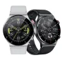 QW33 Schermo HD da 1,28 pollici Chiamata Bluetooth ECG + PPG Frequenza cardiaca Pressione sanguigna Monitor dell'ossigeno nel sangue Monitoraggio del sonno Controllo accessi NFC Modalità multi-sport Riproduzione musicale Orologio intelligente impermeabile