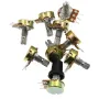 9Pcs/Set WH148 Potentiometer Resistor with Nuts and Potentiometer Button Cap Adjustable Knob for B1K/B2K/B5K/B10K/B20K/B50K