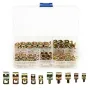 75PCS Assortment Spring Clip Hose Clamp Fastener Fuel Line Hose Water Pipe Air Tube Car Plumbing Fastener M6 M7 M8 M9 M10 Kit