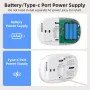 Tuya Smart WiFi Thermostat Heating/Cooling Mode Low Power Battery Water Gas Boiler Weekly Programmable Temperature Controller Voice Control with Alexa Google Home