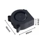 1pc B4020D24TA 4020 24V Dual Ball Turbine Cooling Fan 12000RPM for K1/K1 Max 3D Printer Accessory