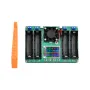 LCDディスプレイ 18650 リチウム電池 デジタル測定 リチウム電池電力検出器モジュール 4チャンネル 電池容量テスター DC 5V