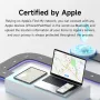 Hagibis Bluetooth Tracker Keys Finder per iOS Trova il mio oggetto Localizzatore GPS Tracker per iOS Telefono Chiavi Portafoglio Valigia Bagagli Borse