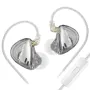 KZ X Angelears-Libra X Edition HiFi In-Ear Earphone IEMs Monitor Earbuds Ultra-Wide Frequency Dynamic 3.5mm Ergonomics Earbuds Headset with HD Microphone